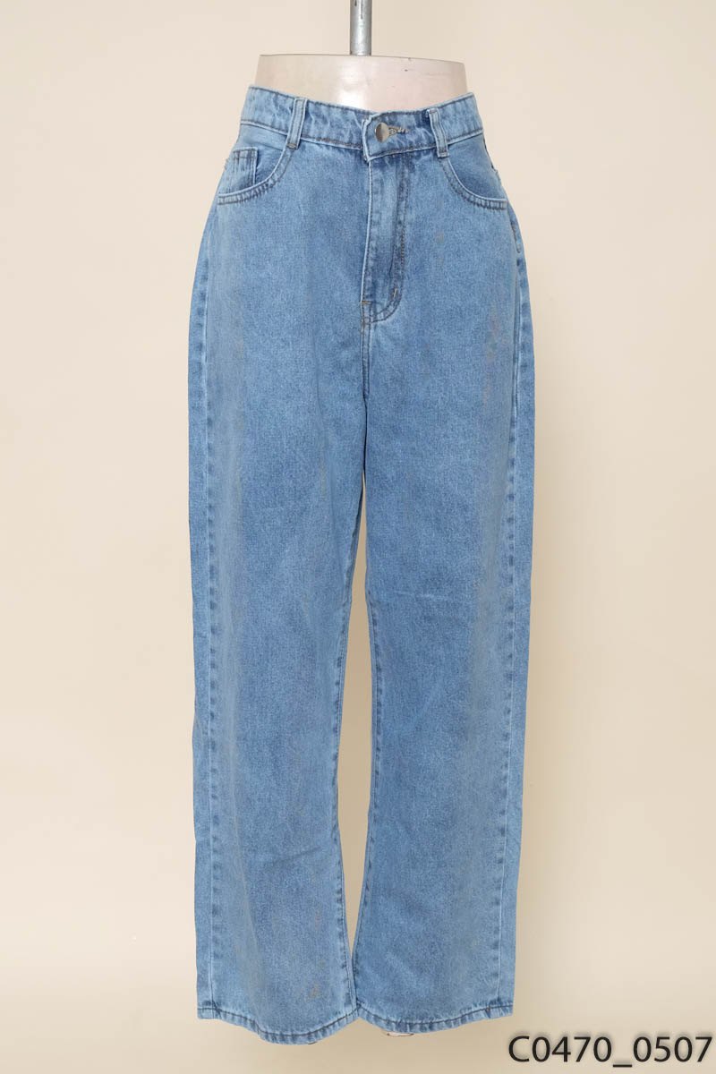 Quần jeans xanh