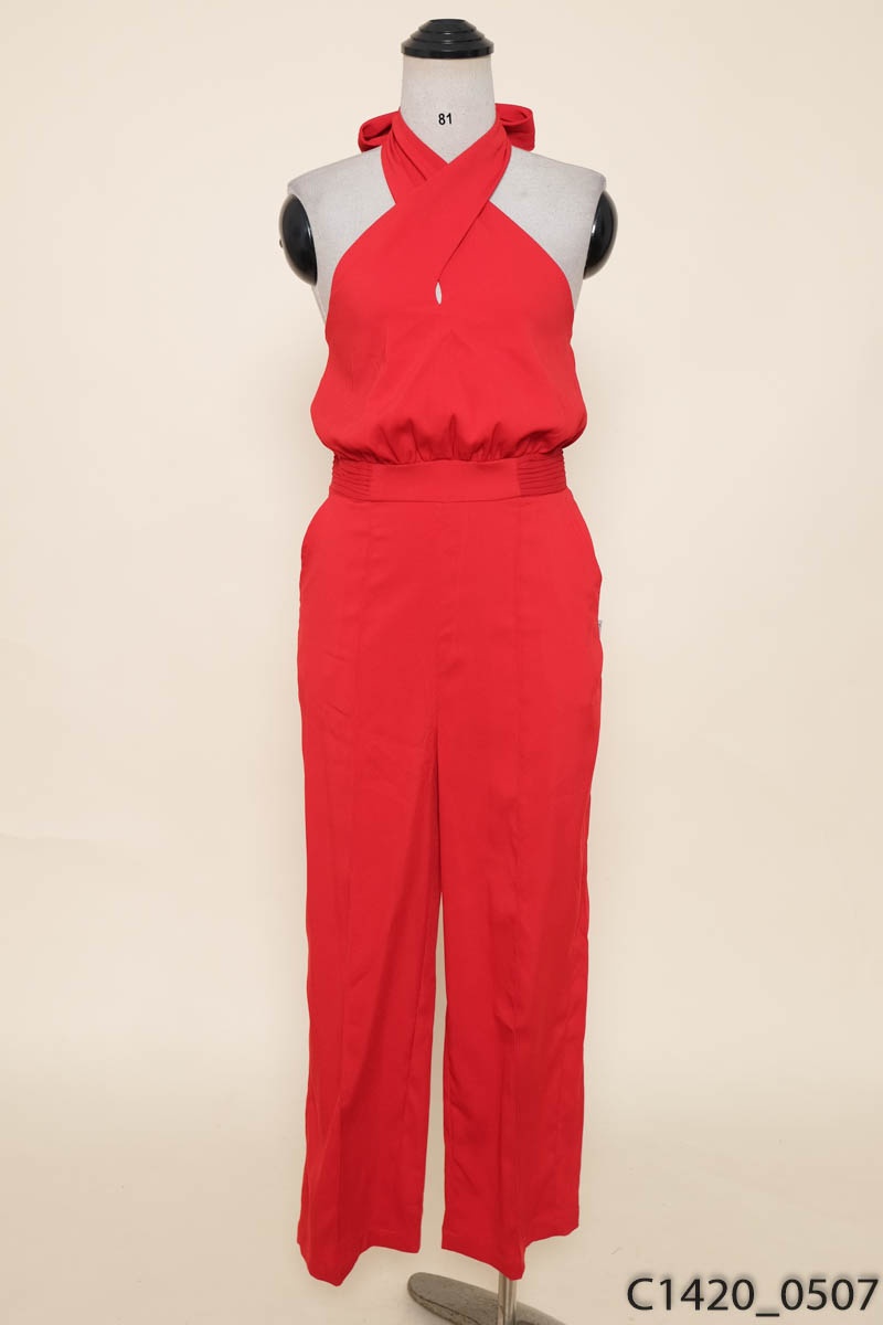 Jumpsuit đỏ C'Chat New Tags