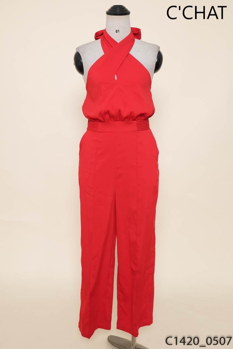 Jumpsuit đỏ C'Chat New Tags