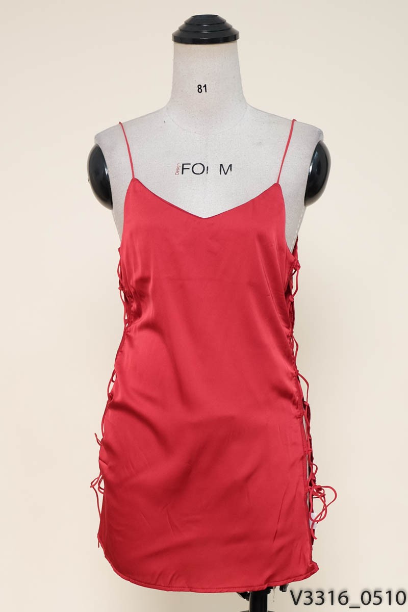 Set đầm lụa 2 dây New Tags