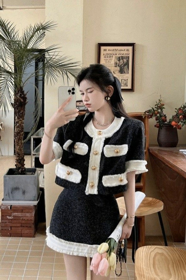 Set dạ đen New Tags