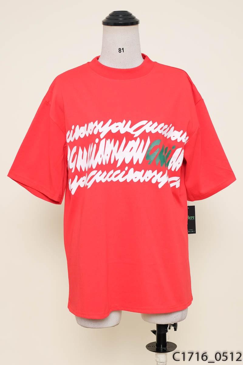 Áo thun đỏ chữ New Tags