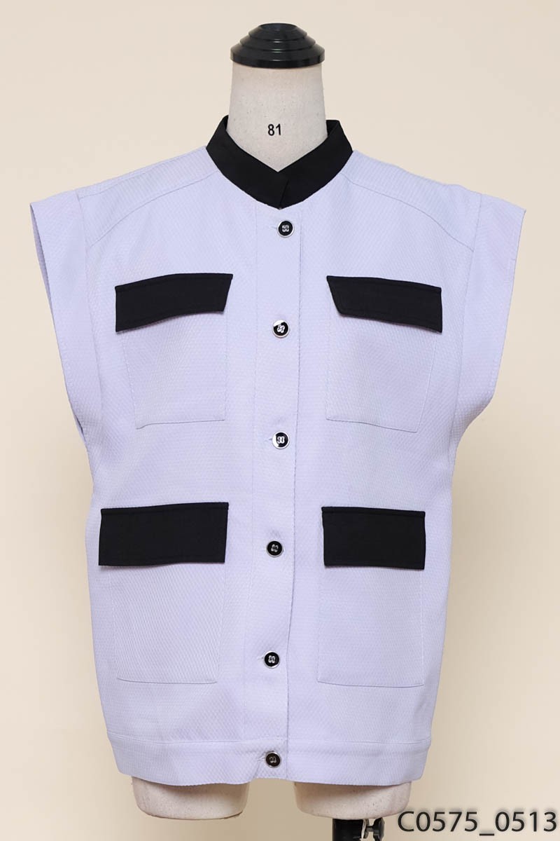 NEIHE - Áo tím phối đen New Tags