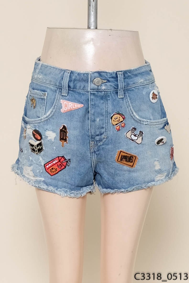 Quần short jeans