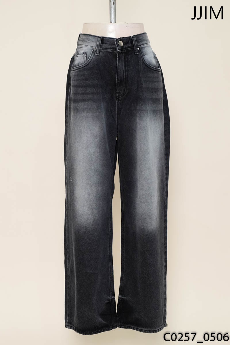 JJIM- Quần jeans ghi phai New Tags