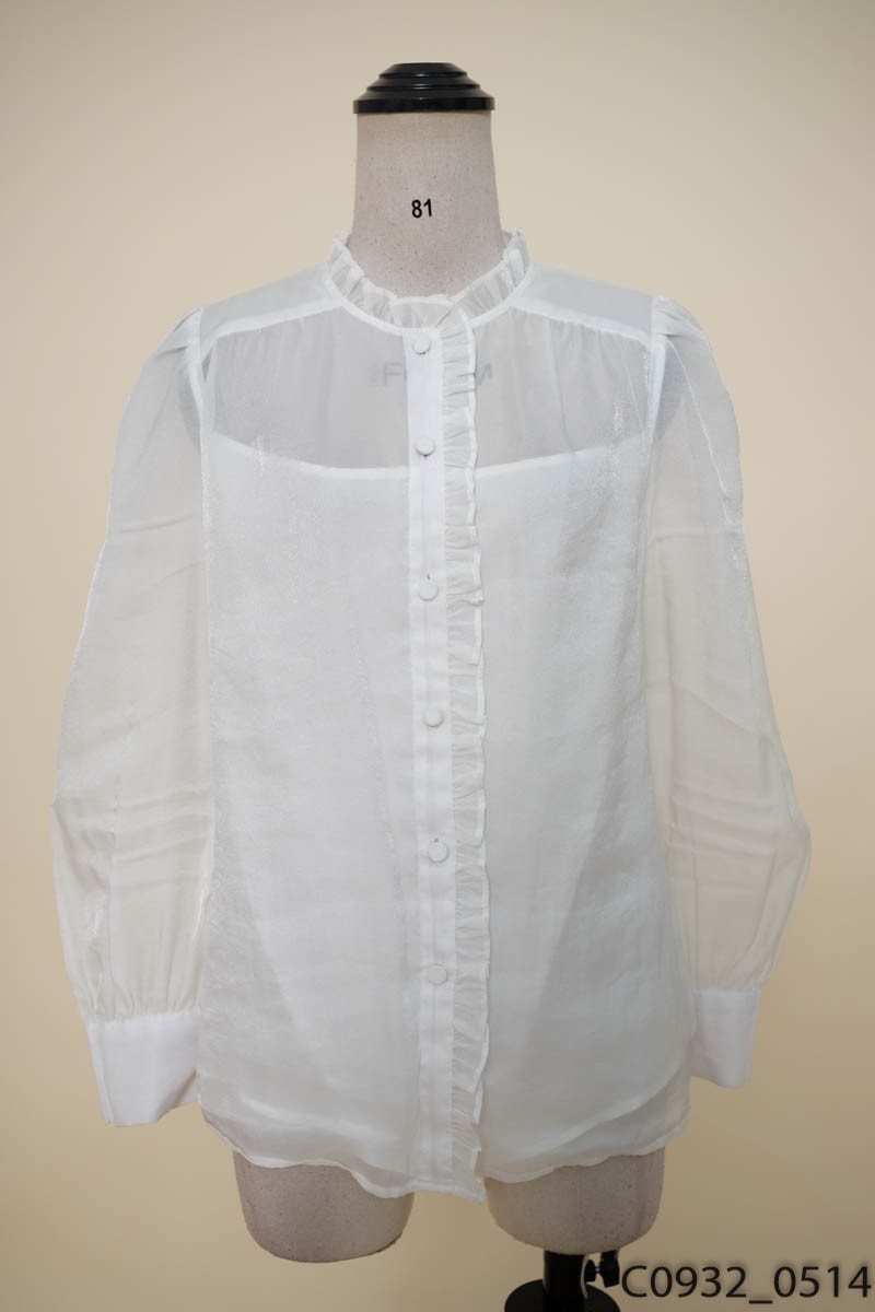 Áo trắng dài tay Tiin