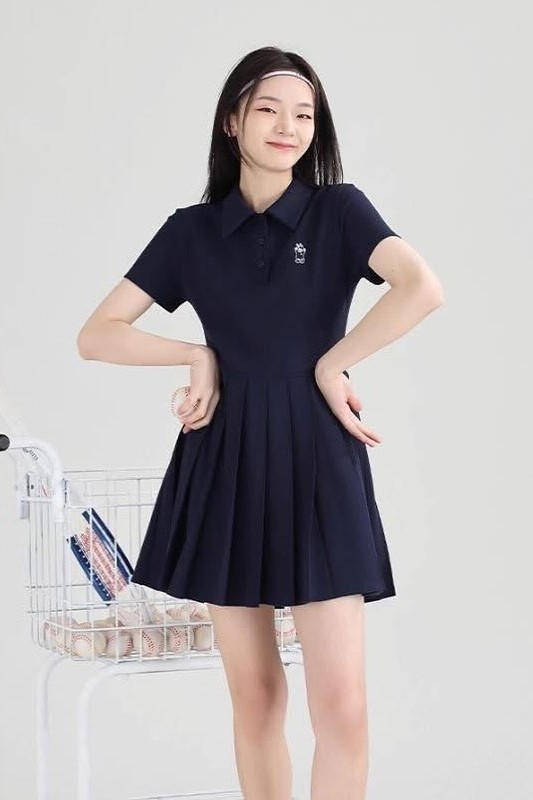 DESSUU - Đầm xanh navy
