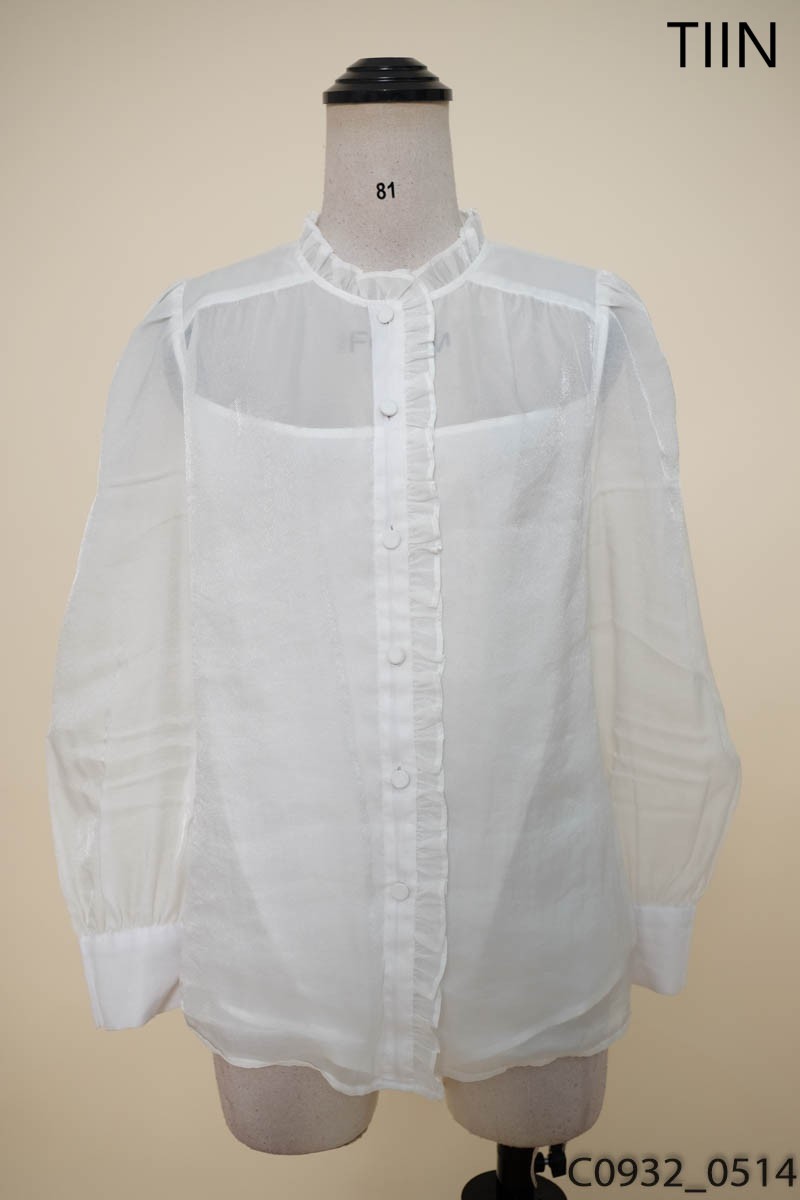 Áo trắng dài tay Tiin