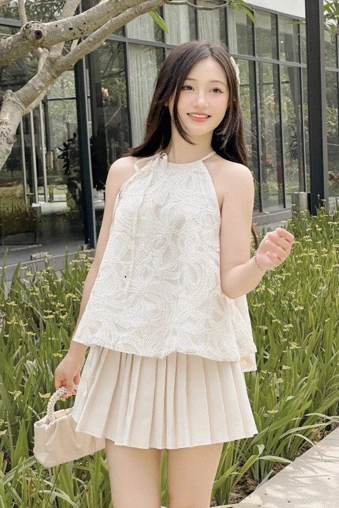 LINLY STORE - Áo be cổ yếm