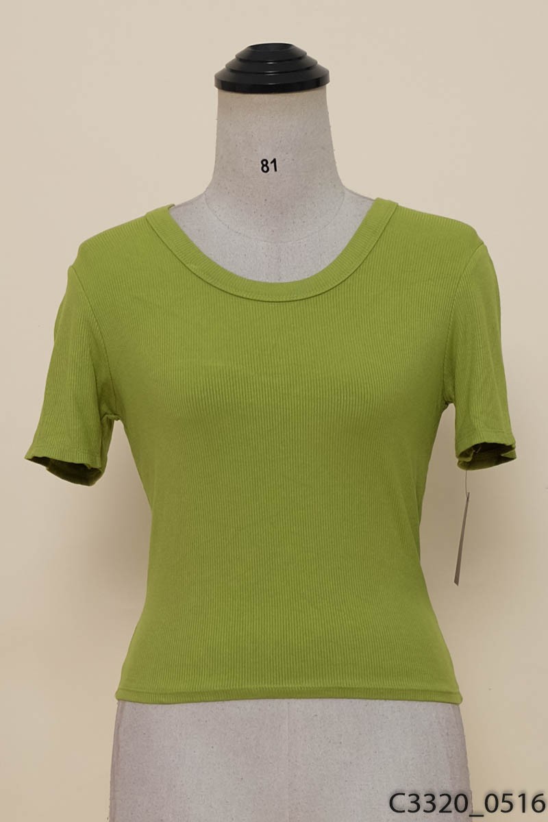 HER CLOTHING - Áo xanh cộc tay