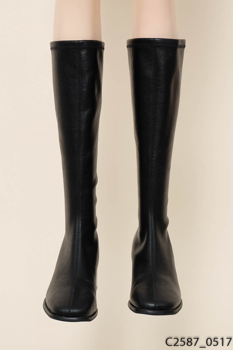 Boots đen/FULLBOX