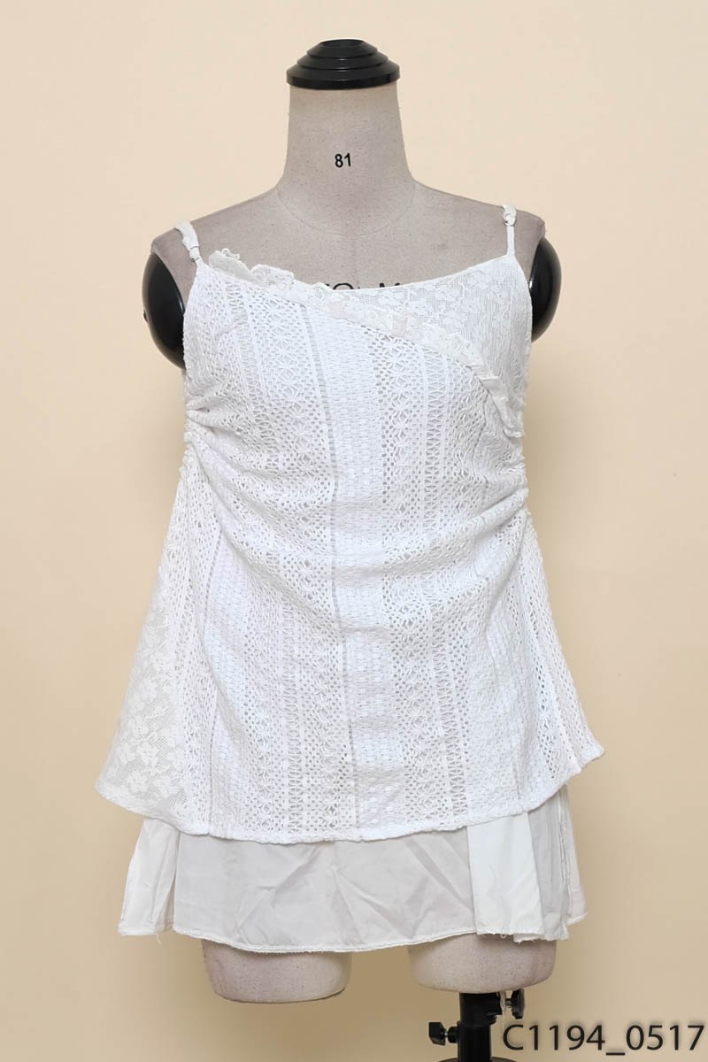 Đầm 2 dây trắng
