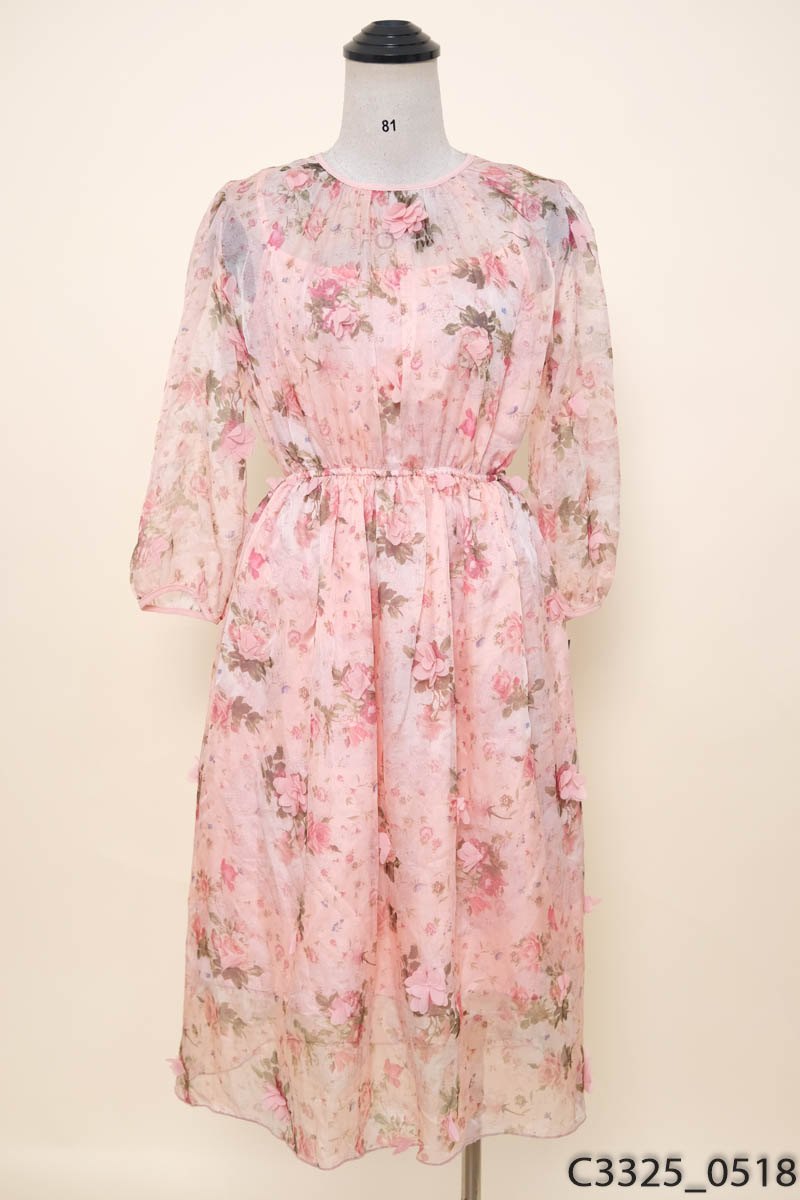 Đầm hoa hồng Topshop
