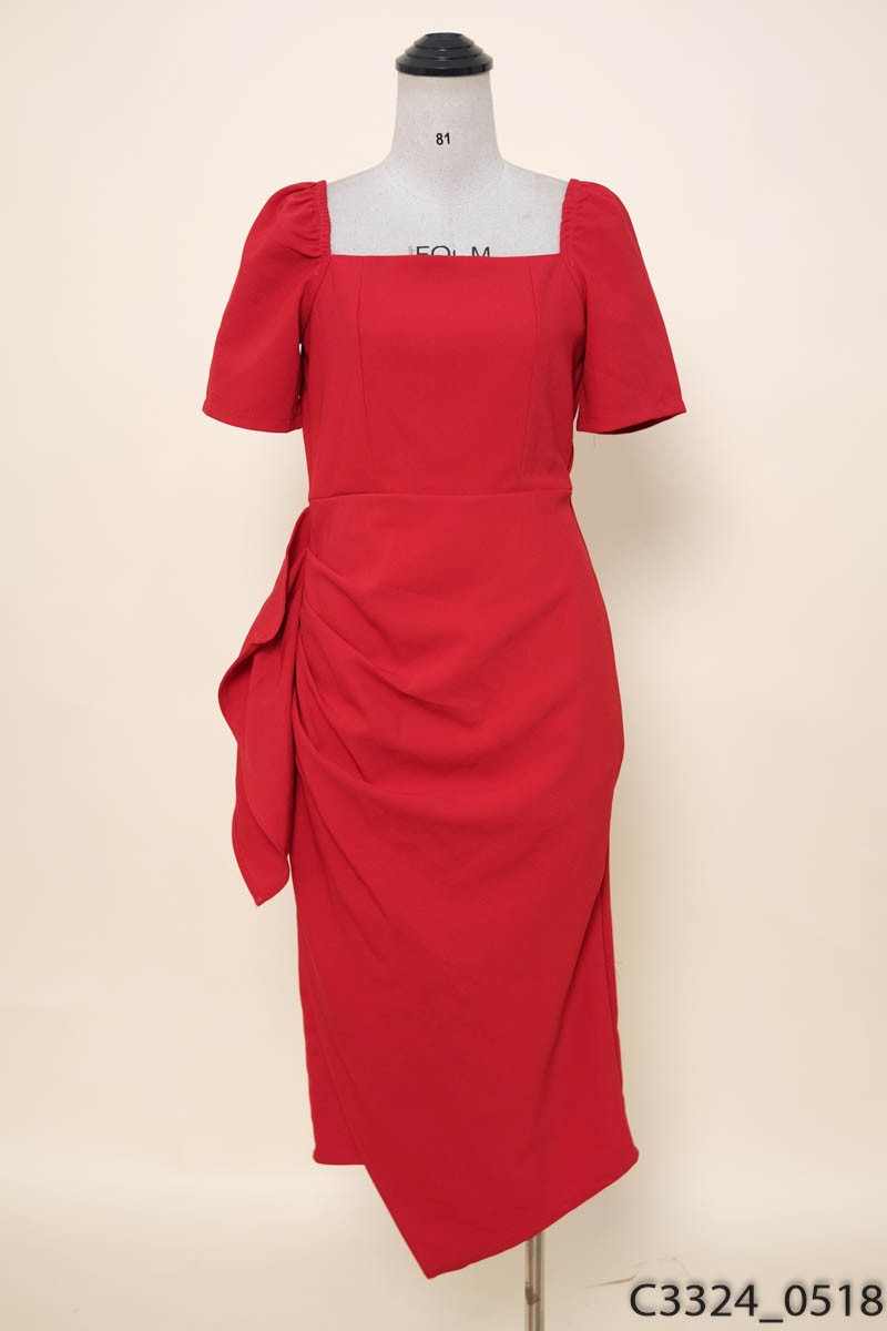 PHUONG PHAN DESIGN - Đầm đỏ New Tags