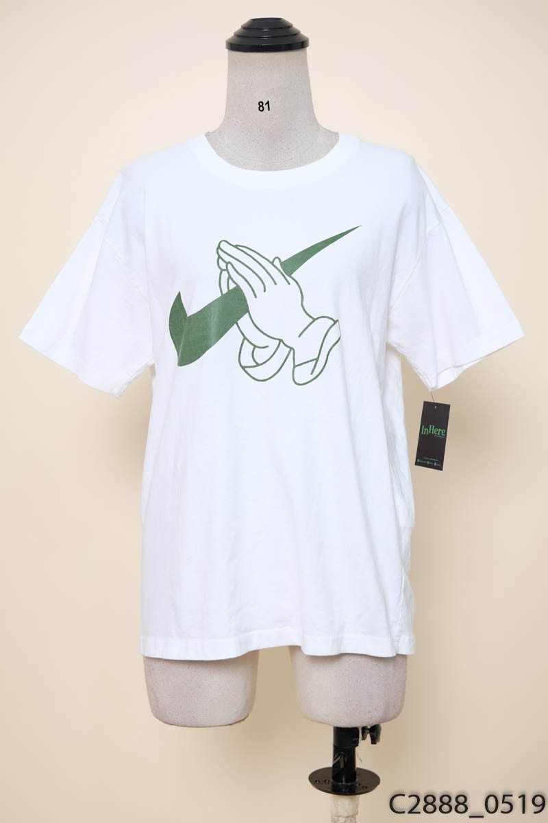 Áo trắng cộc tay