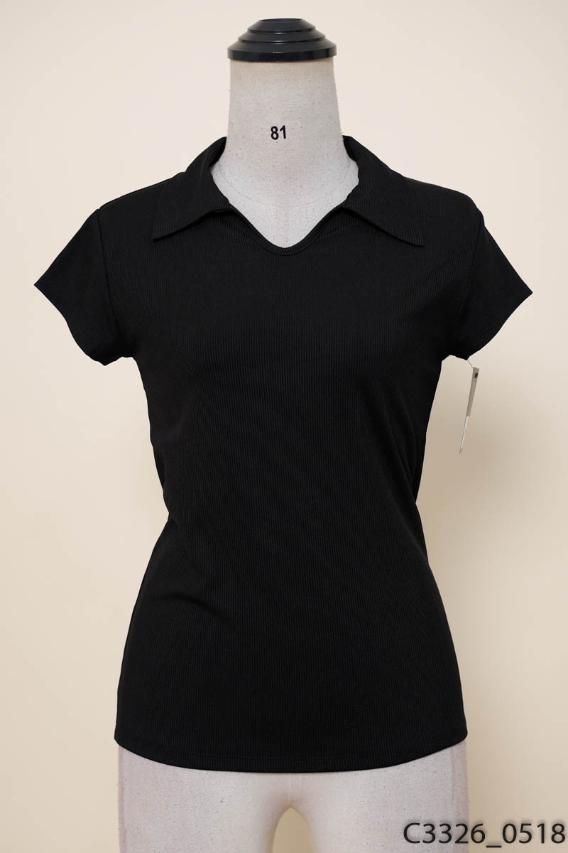 Áo đen cộc tay New Tags