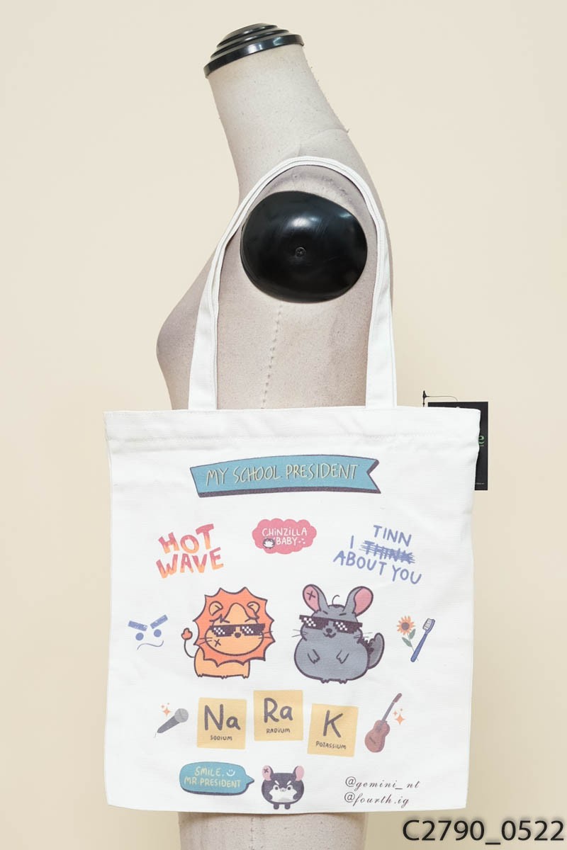 Túi tote trắng