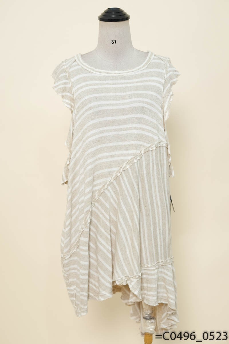 FREE PEOPLE - Áo be kẻ ngang