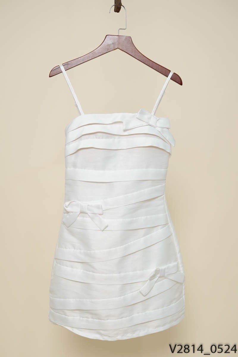 KT BOUTIQUE - Đầm 2 dây trắng