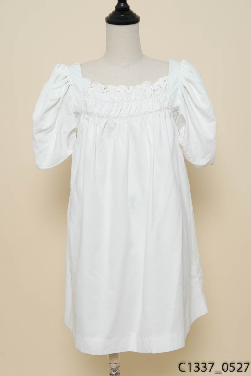BONG BANG BOUTIQUE - Đầm babydoll trắng New Tags