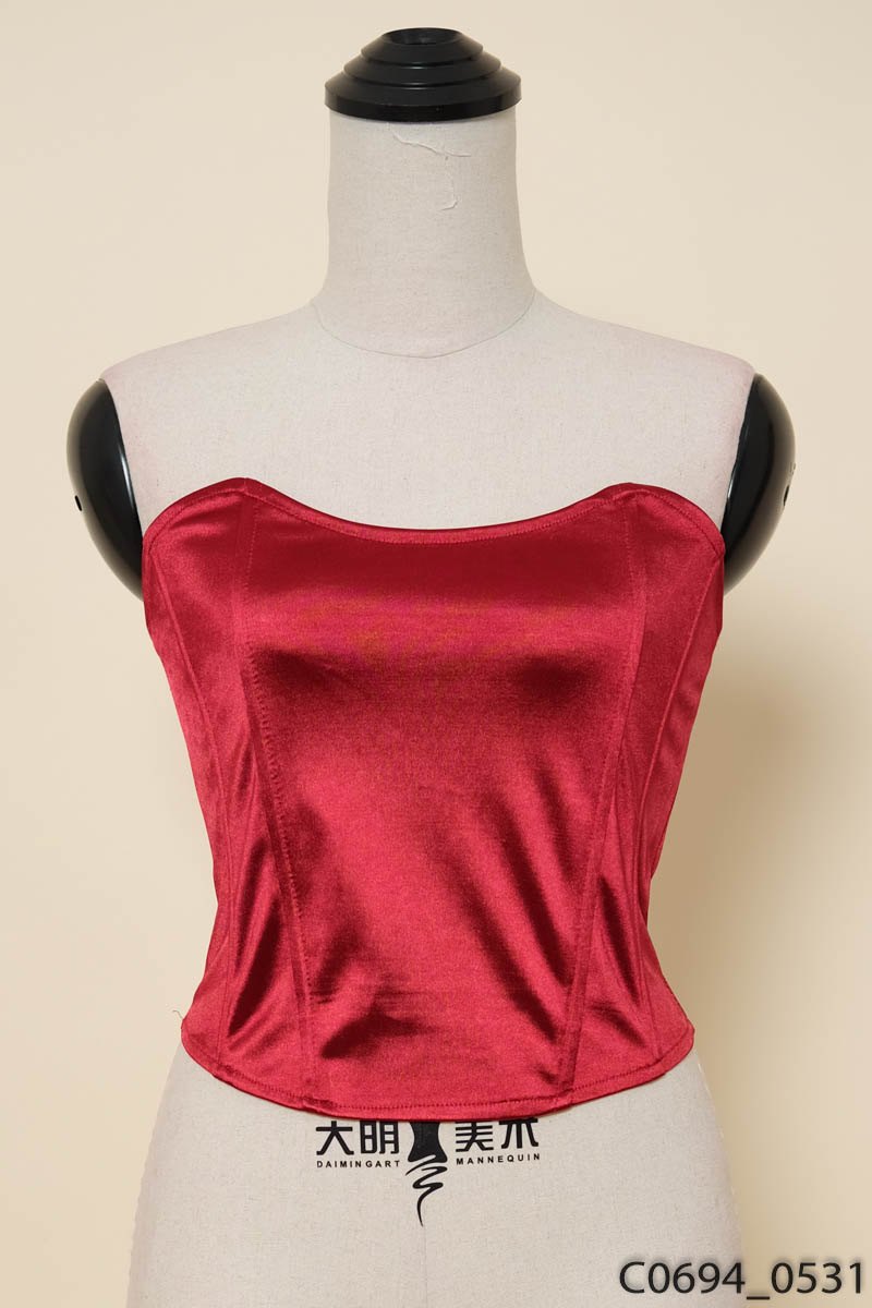 Áo corset đỏ