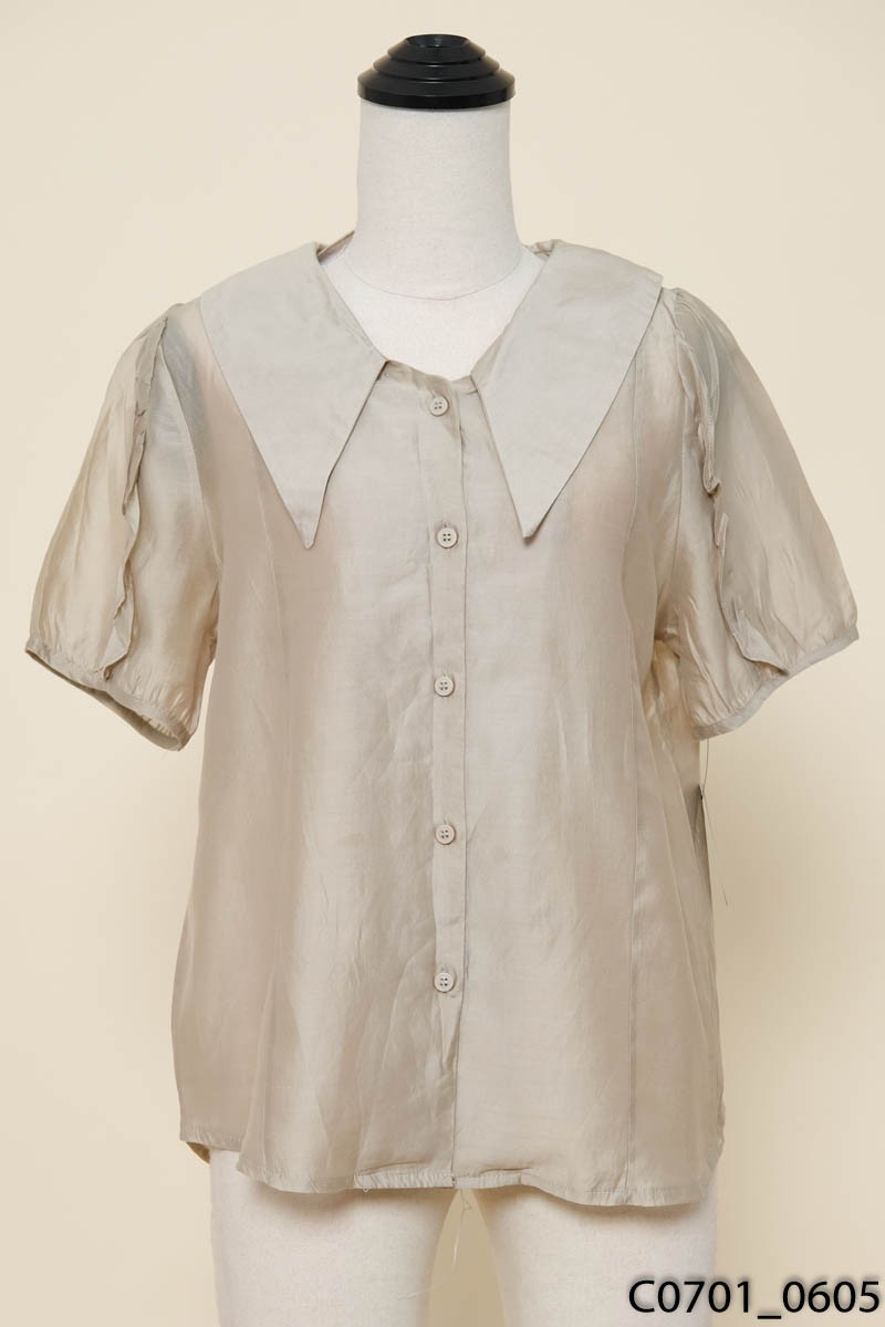 Áo xanh cộc tay