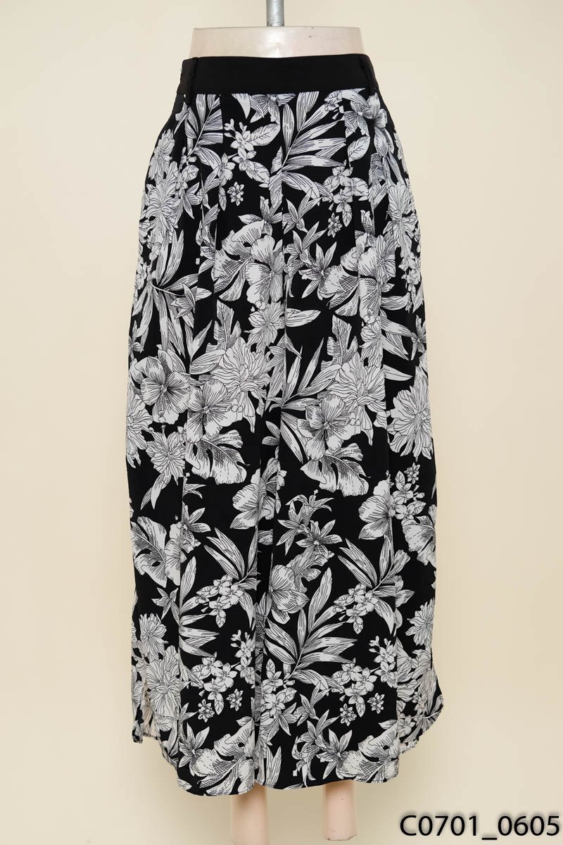 Quần culottes đen