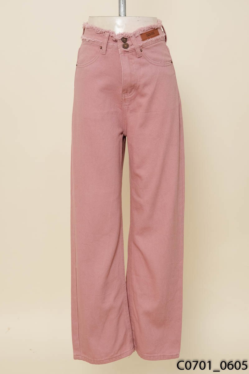 Quần jeans hồng