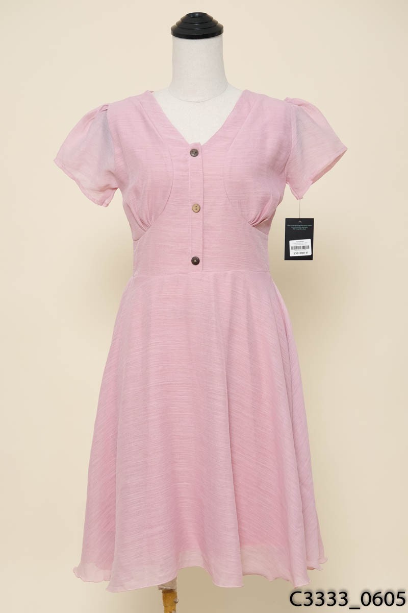Đầm hồng New Tags