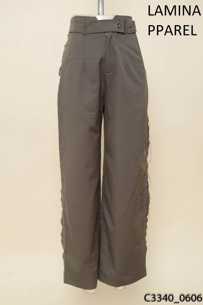 LAMINAPPAREL - Quần rêu kèm thắt lưng