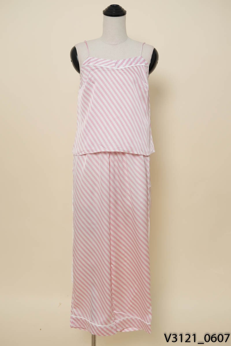 Set đồ ngủ hồng dài VENUS