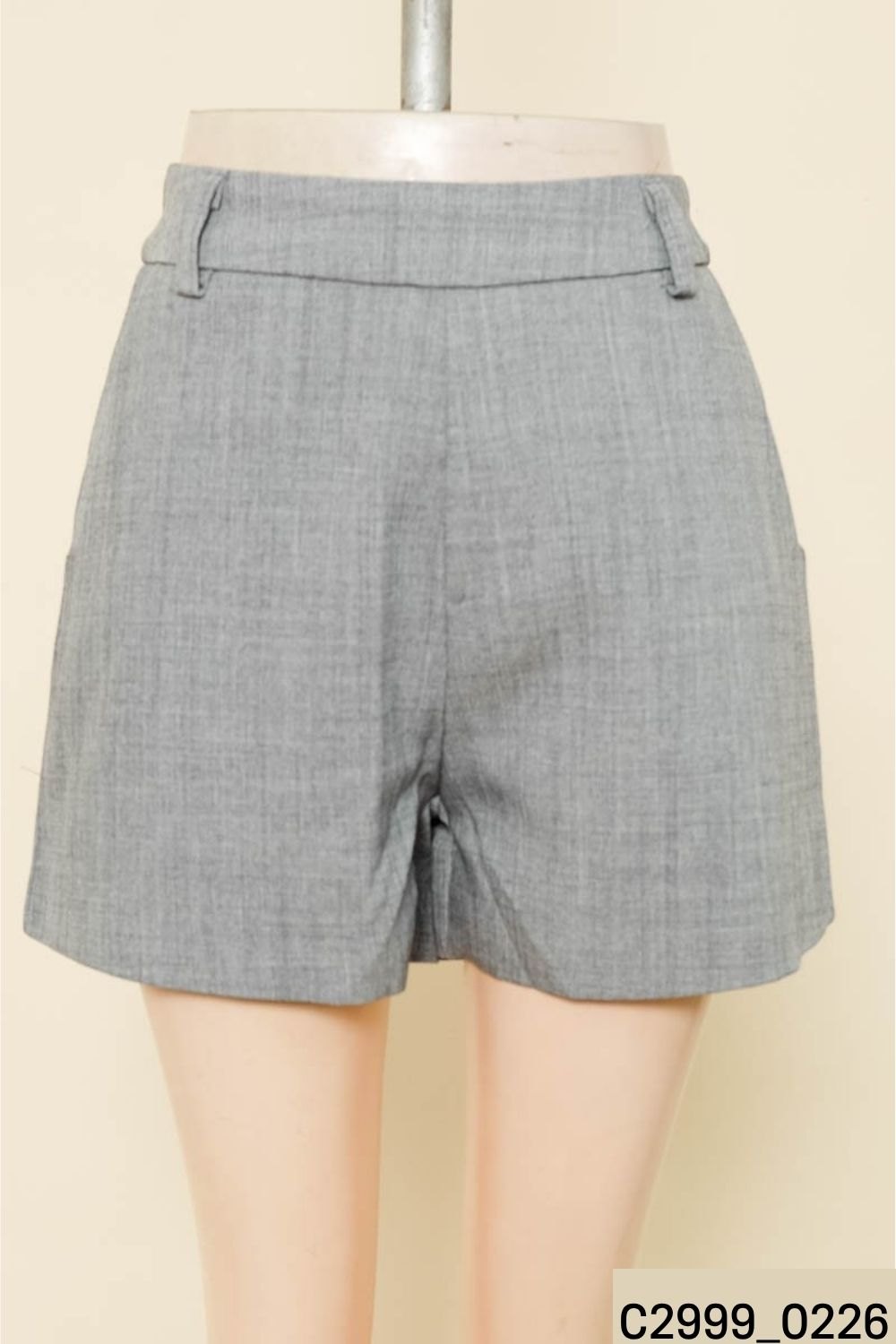 Quần short xám