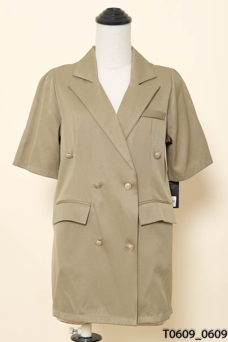 Áo khoác vest xanh rêu