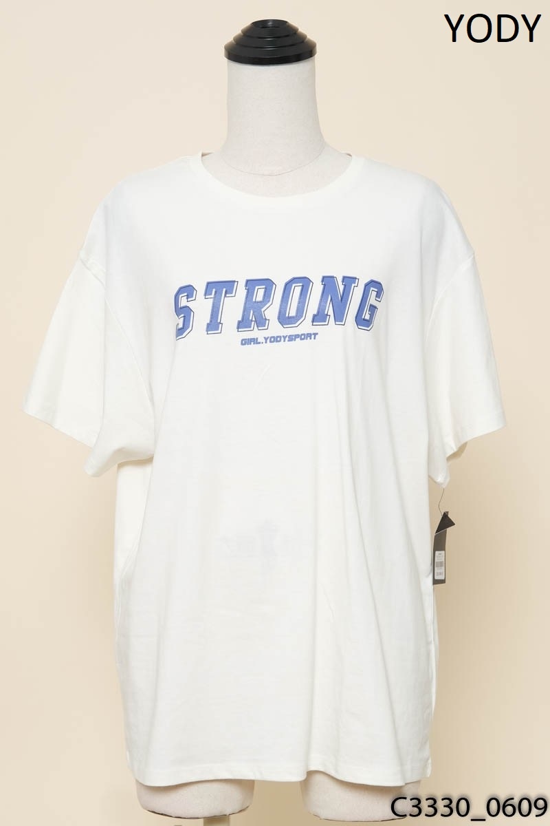 YODY- Áo thun trắng chữ xanh New Tags