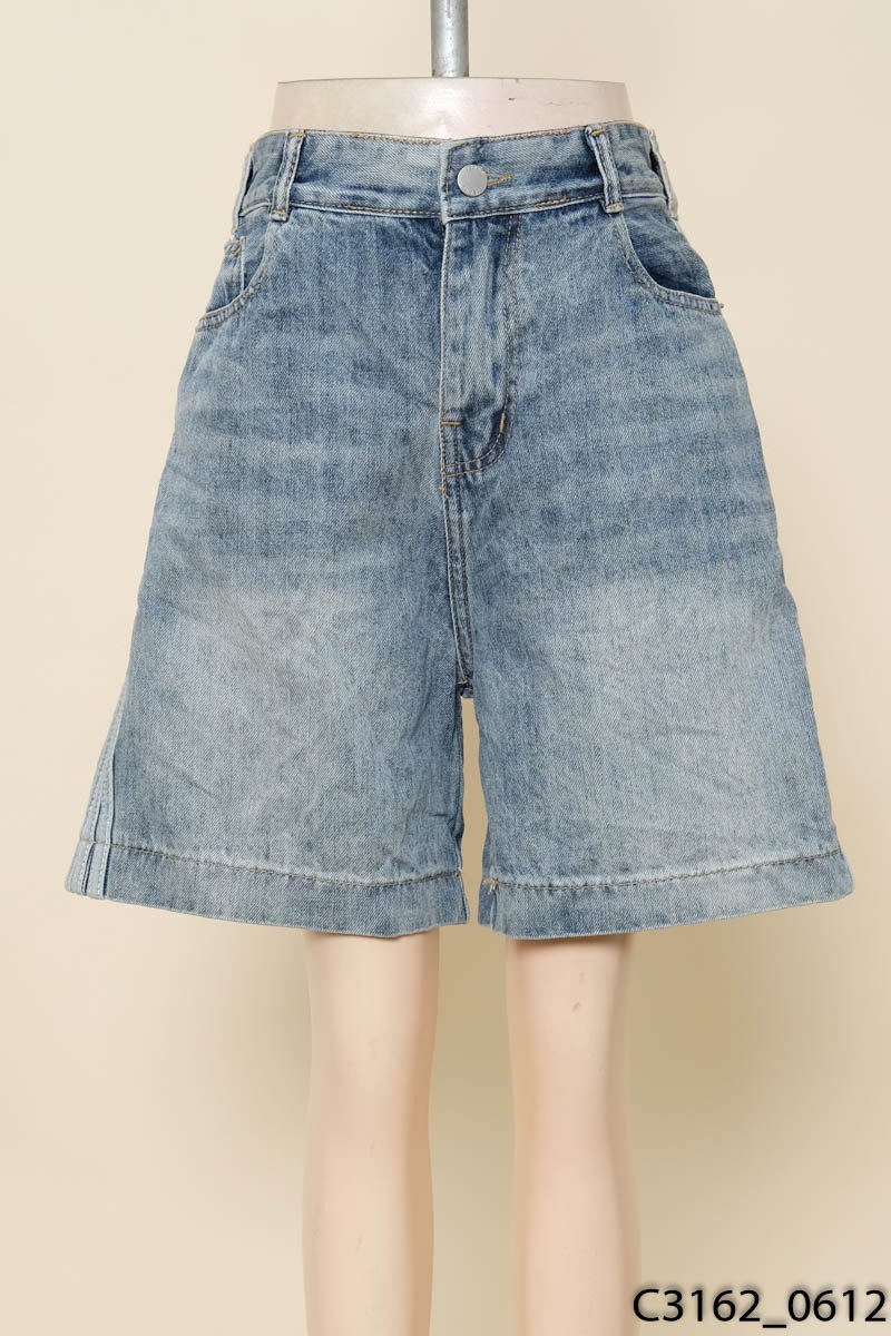 Quần shorts jeans xanh