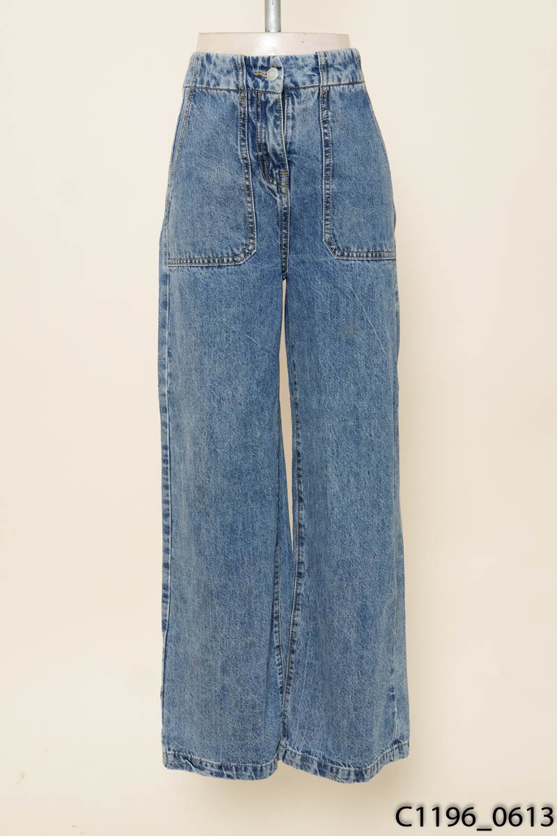 Quần jeans cạp trễ
