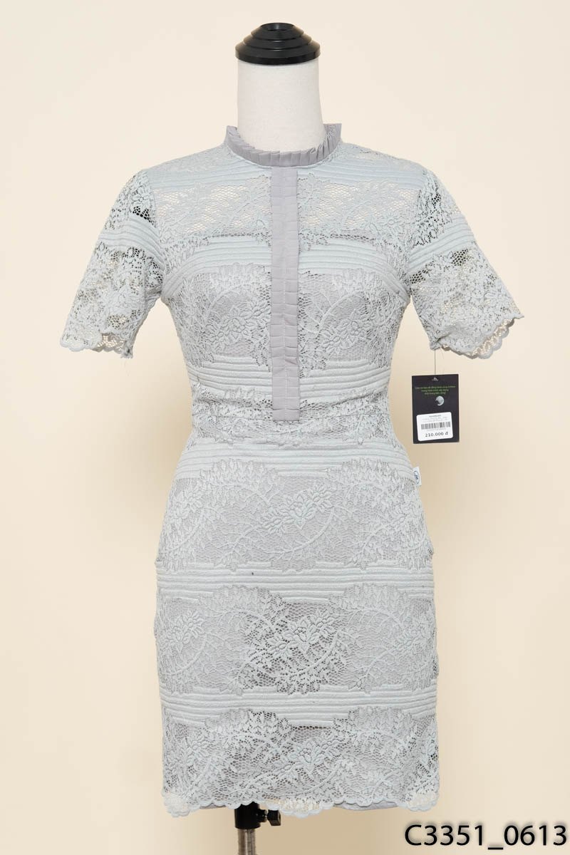 Đầm ren xanh JM Design