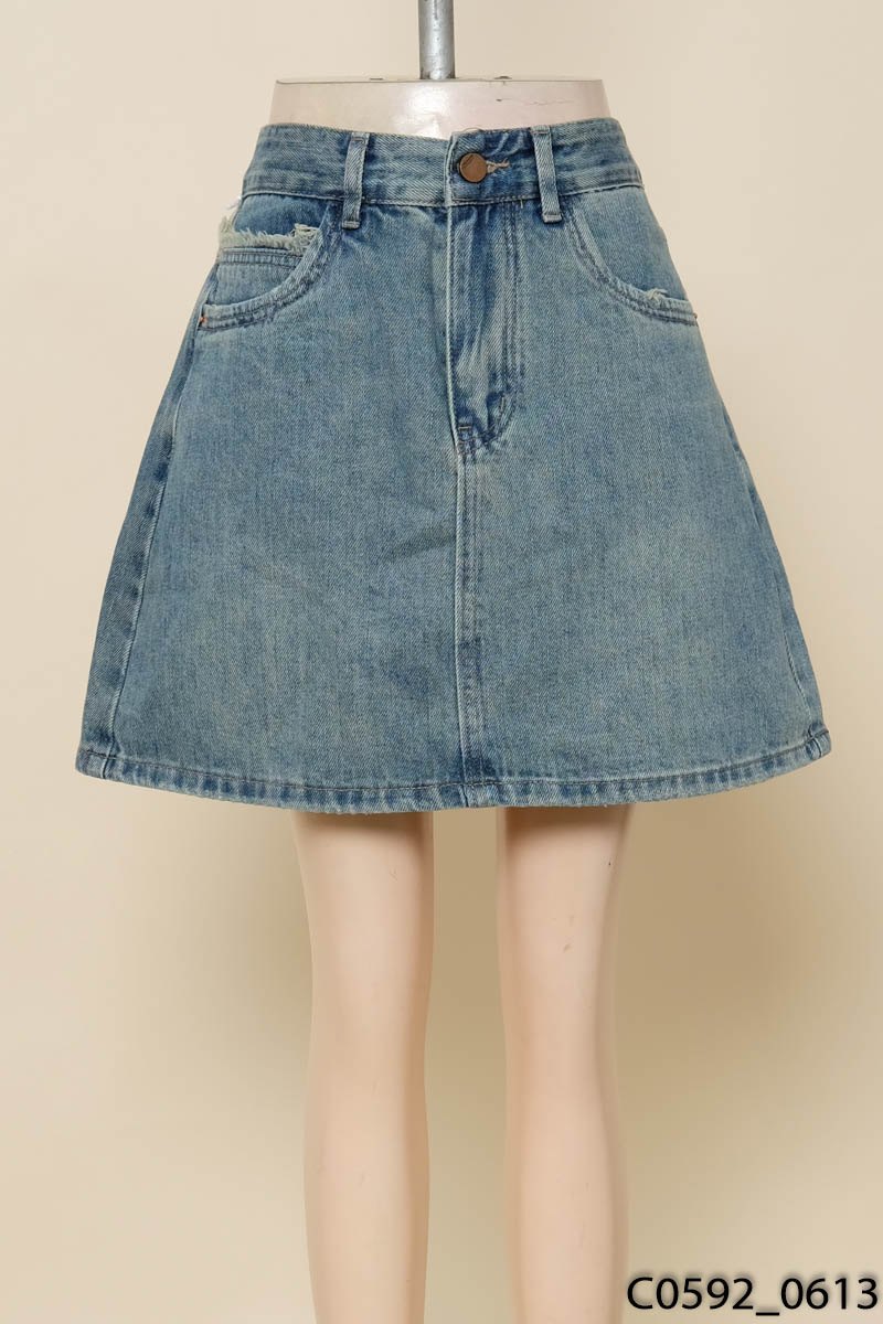 Chân váy jeans New Tags