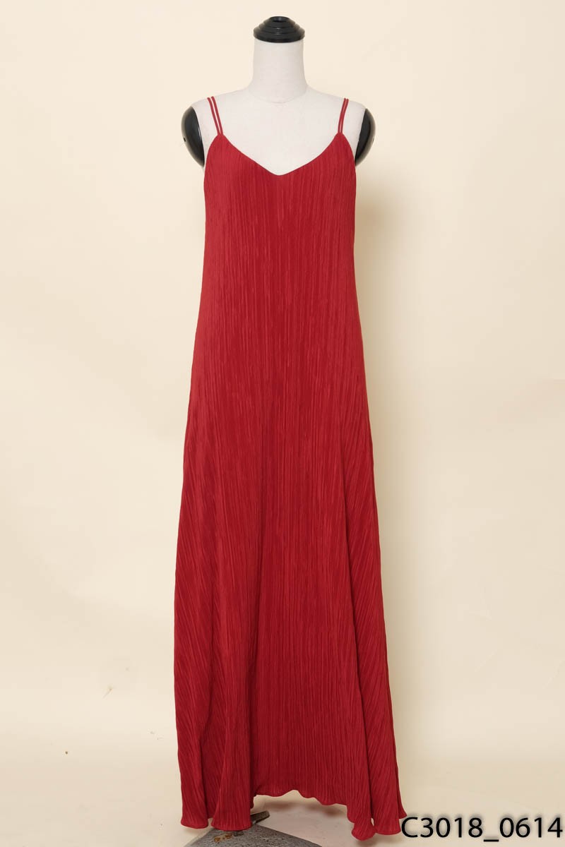 Đầm 2 dây đỏ Mango New Tags