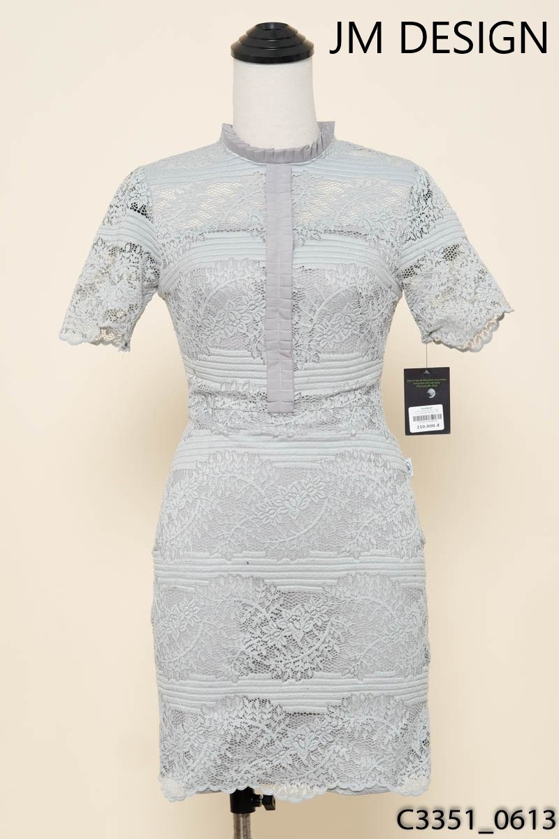 Đầm ren xanh JM Design