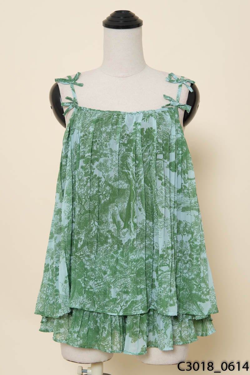 Set xanh họa tiết