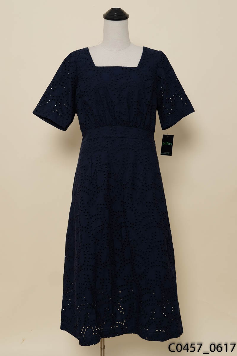 Đầm xanh navy