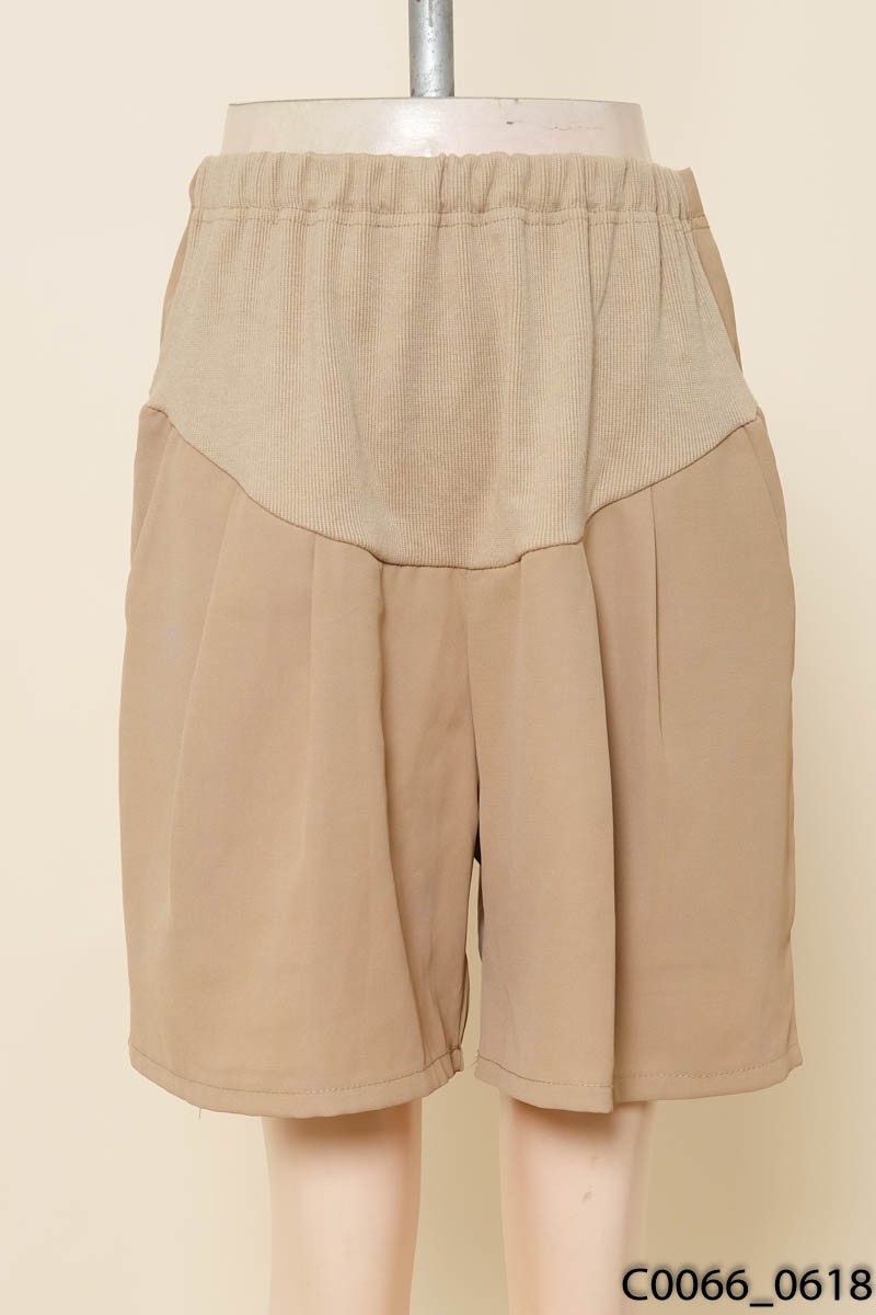 Quần short bầu nâu