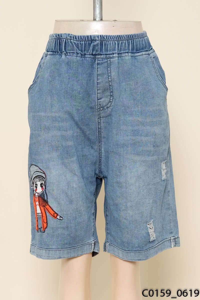 Quần shorts xanh