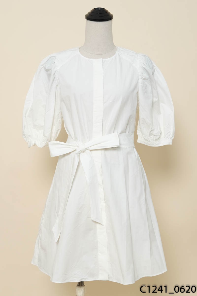 Đầm trắng cộc tay Zara