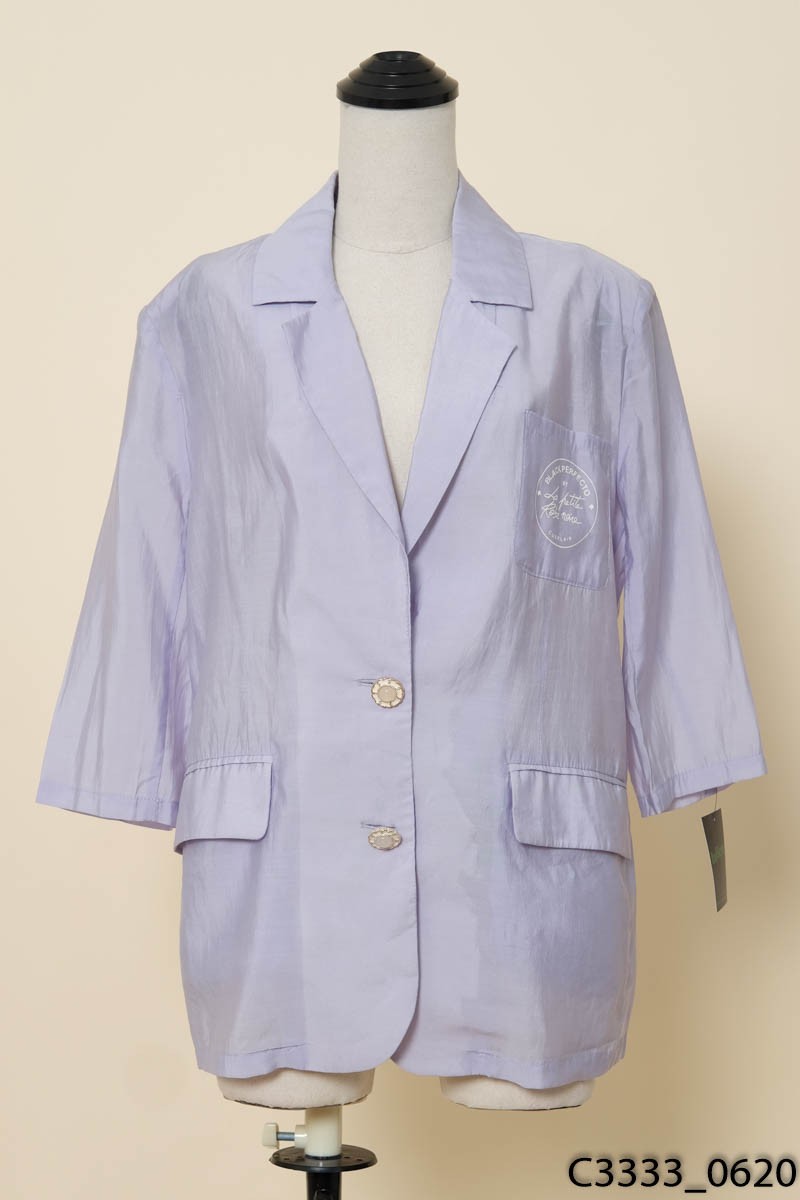 Áo blazer tím