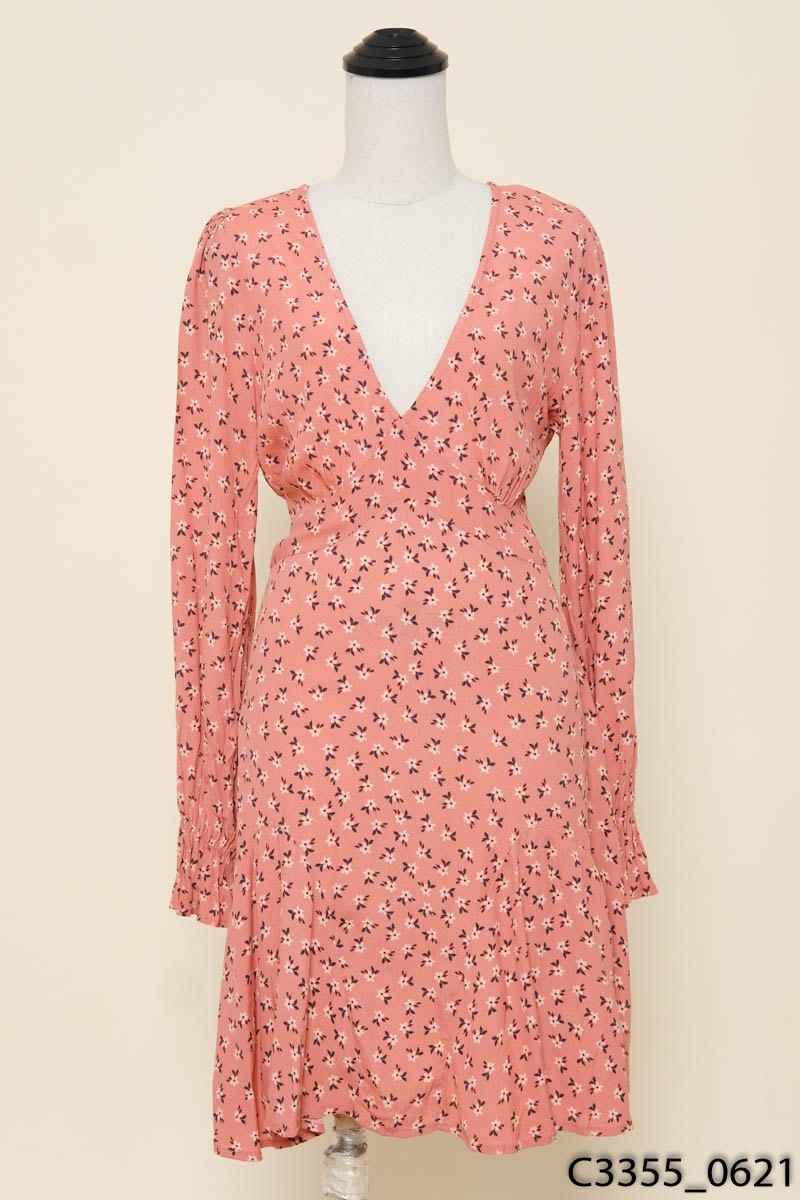COTTON:ON- Đầm hồng hoa nhí