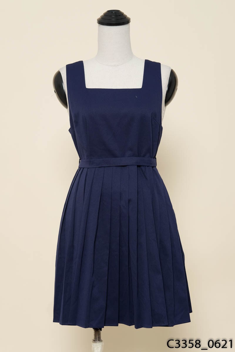MAY - Đầm 2 dây xanh navy