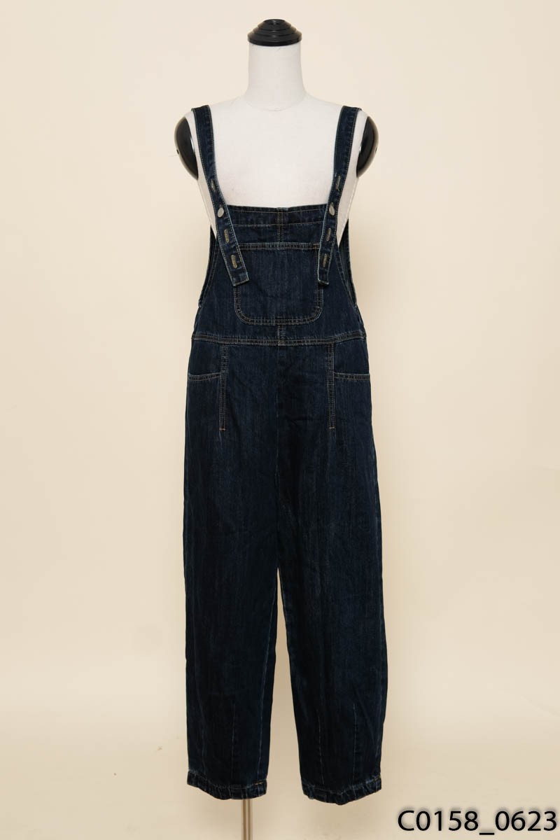 Quần yếm jeans xanh New Tags