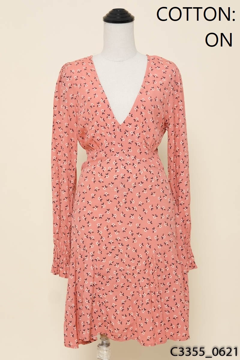 COTTON:ON- Đầm hồng hoa nhí